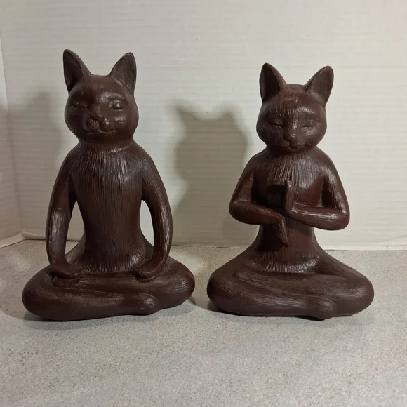 Zen Meditating Cats By Three Hands Corporation - Picture 1 of 7